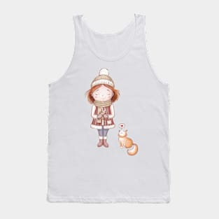 Cute girl Tank Top